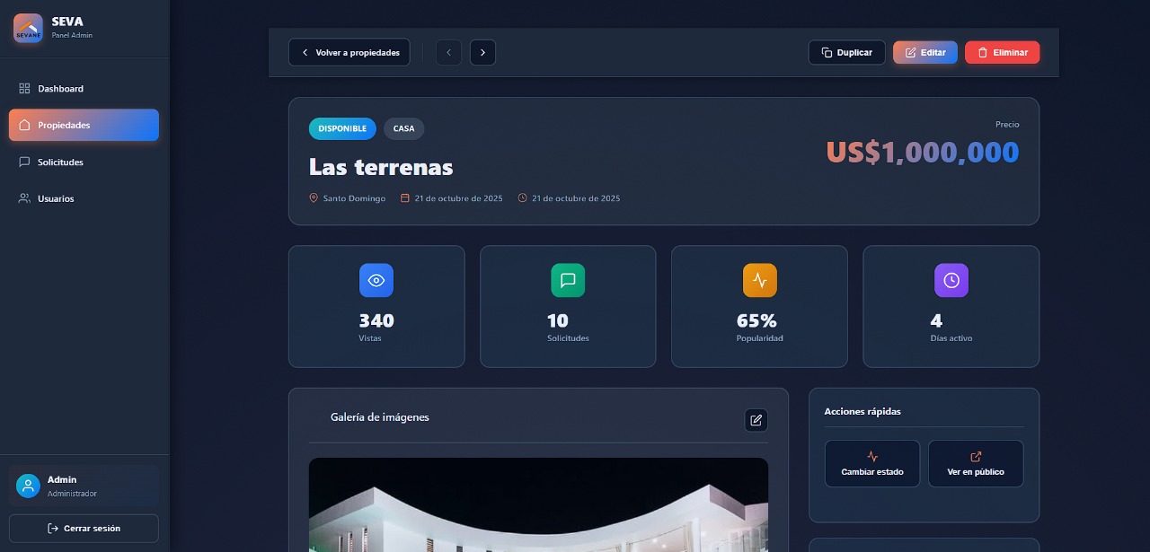 Detalles de Propiedad