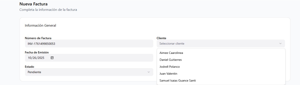 Sistema de Facturación Empresarial
